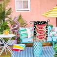 thumbnail image 2 of Jbralid Summer Watermelon Garden Flag Double Sided Buffalo Plaid Dot Welcome Sweet Friends Yard Flag Burlap Seasonal Farmhouse Yard Outdoor Decoration 12 x 18 Inch, 2 of 5