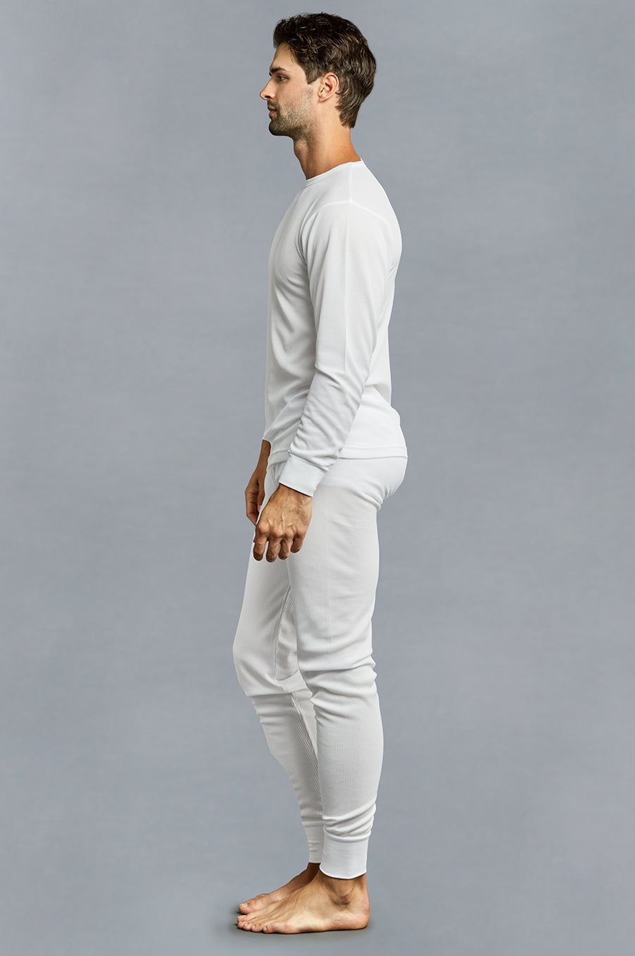 Mens Thermal Underwear Set Knocker Long Sleeve Pajamas Pants Sleep Nav —  AllTopBargains