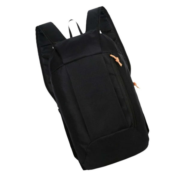 Mochila deportiva Mochila con correa ajustable Organizador Bolsa de almacenamiento Bolsa de viaje Mochila para gimnasio Al aire libre Mochilero diario Negro