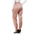 thumbnail image 3 of INSPIRE CHIC Junior's Athleisure Pants Drawstring Elastic Waist Ankle Joggers, 3 of 5