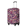 thumbnail image 1 of Kdxio music Skull record Guitar Pattern Luggage Cover Washable Suitcase Cover Suitcase Protector Anti-scratch Suitcase cover Fits 18-32 Inch Luggage-Medium, 1 of 7