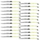 thumbnail image 1 of Cuchillos Laguiole Microdentados Laguiolelvory 24 Pzas 23 cm Marfil Acero Inoxidable Cuchillo para carne., 1 of 4