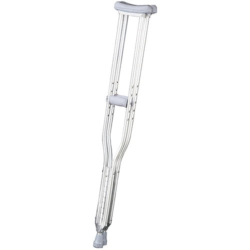 Performance Aluminum Push Button Adjustable Pediatric Crutches Latex