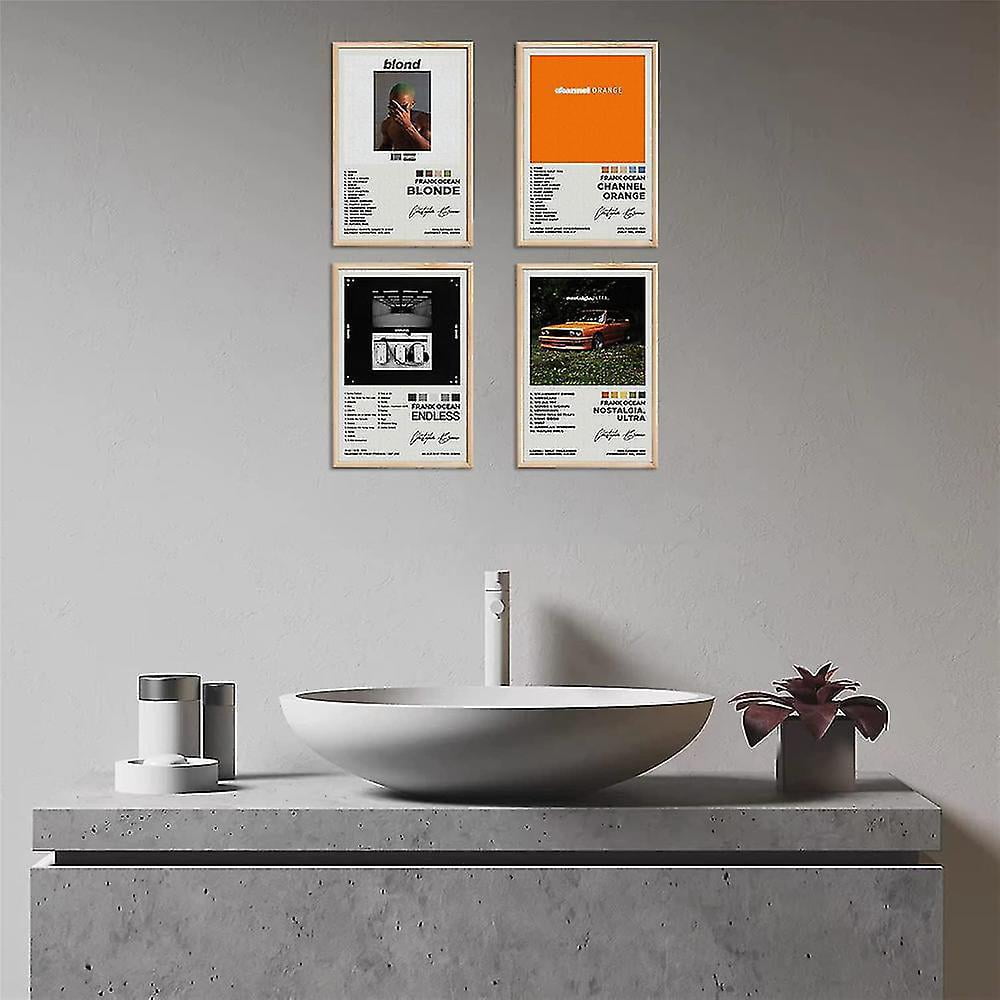 4 Pack Frank Ocean Album Posters Nostalgia, Ultra Channel