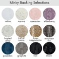 thumbnail image 2 of Black Cats on Olive Green - Minky Blanket, 2 of 3