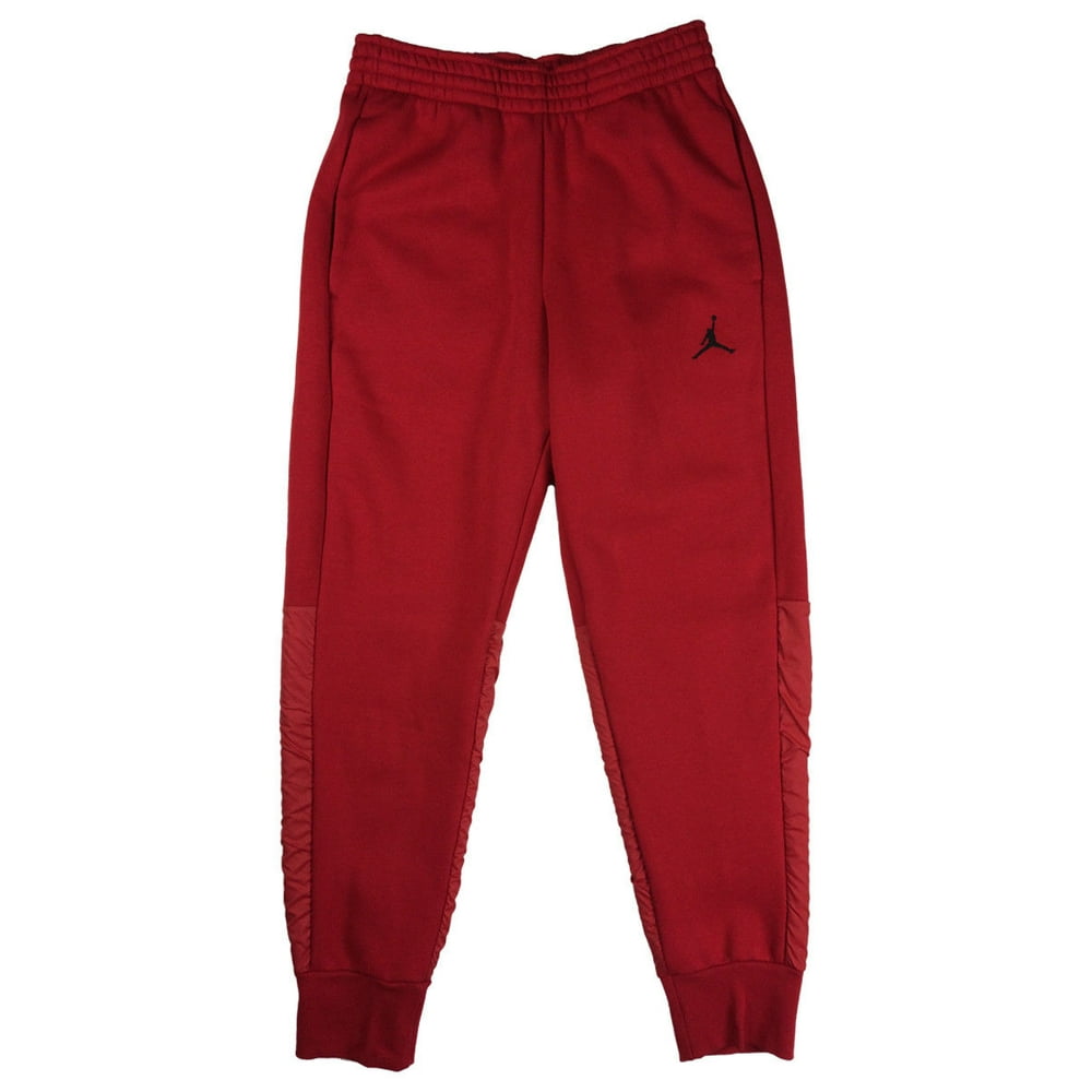 Air Jordan - Air Jordan Mens Retro 11 Hybrid Jumpman Sweat Pants Navy/Red New (Red,L) - Walmart
