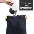thumbnail image 3 of Gnegni 2 Uds. Bolsa De Basura Para Coche Colgante Con Forro Impermeable A Prueba De Fugas, 3 of 5