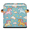 Multicolor 4, variant on CURLYOOT Unicorn Castle Rainbow 11 x 11 Inch Cube Storage Bin, Fabric Storage Cube Foldable Basket with Leather Handles, Organizer Basket for Closet Shelves