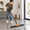 Orange-24in, variant on 24in Orange Heavy Duty Floor Squeegee Broom with Brush and Long Handle