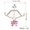 thumbnail image 2 of PVCS Broche Créative Cœur Perlé Perlé Broche Pardessus Accessoires Joli Cadeau, 2 of 4