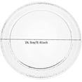 thumbnail image 5 of Microwave Glass Tray Microwave Glass Turntable Replacement Flat Bottom Glass Tray 24.5cm/9.6inch (Flat Bottom), 5 of 5