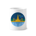 thumbnail image 1 of Taza de regalo Unbranded Tailandia templo especial escudo Titular de cepillo de dientes cerámica 350ml, 1 of 2