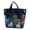 Black Small, variant on Yardvibe Beach Tote Bag for Women, 11.02"x9.84" Large Mesh Holiday Handbag, Reusable Summer Casual Shoulder Bags for Travel Swimming (Blue-Small)