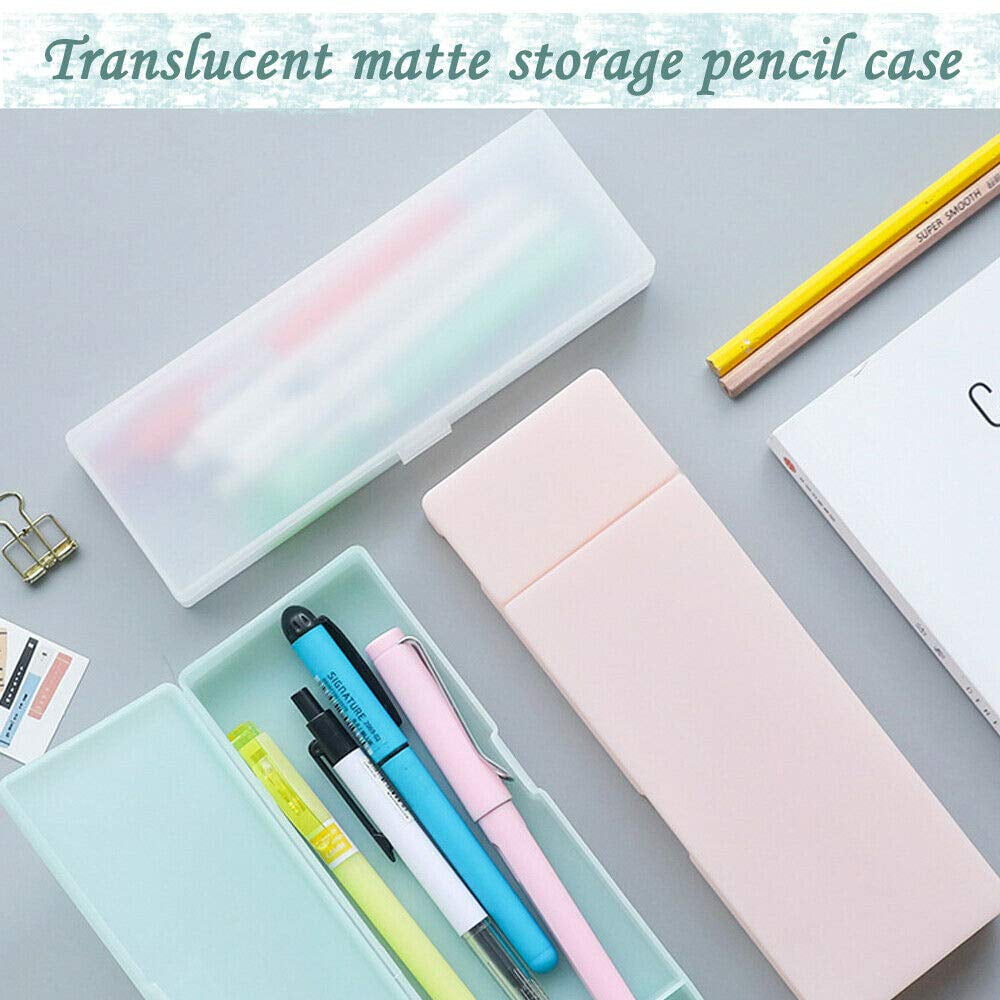 plastic pencil case box
