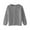 Grey, variant on SXcggal Toddler Baby Girl Boy Soild Knit Sweater Round Neck Long Sleeve Pullover Sweatshirt Coat Fall Winter Clothes Warm Lightweight Cute Toddler Clothes