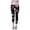 Black, variant on Bibifish Women's Graphic Yoga Pants Cherry Blossom Print Elastic Waist Tummy Control Yoga Pants Soft Spring Picnic Elegant Leggings