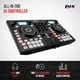 thumbnail image 2 of Controlador de DJ portátil LyxJam de 2 pisos, consola de mezclas con pantalla LCD | Bucle manual, USB, entrada de micrófono, salida de grabación, 16 pads de rendimiento con software Virtual DJ LE incl, 2 of 5