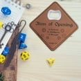 thumbnail image 6 of FLINT - Dungeons And Dragons | Item Of Opening Dnd | Coaster Bottle Opener | Dnd Gifts |, 6 of 6
