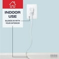 thumbnail image 7 of Iron Forge Cable 15 ft Flat Plug White Extension Cord with 3 Outlets - 16/3 SJTW 3 Prong Flat Plug Power Bar Indoor Extension Cord with Multiple Outlets, 7 of 7