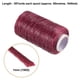 thumbnail image 2 of Hilo encerado para coser Uxcell Cordón de cuero rojo oscuro 1 pieza, 2 of 5