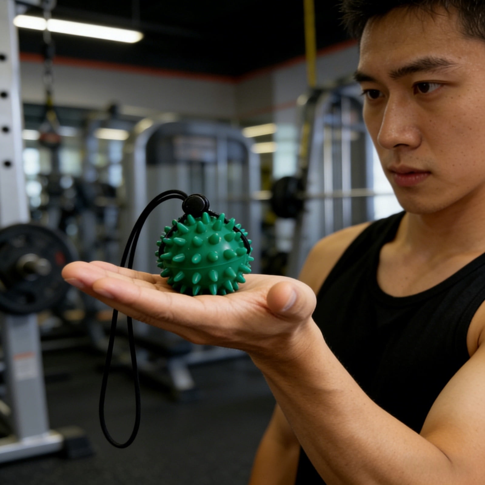 BVCL Spiky Acupressure Hand Grip For Rock Climbers – Hand Strength Recovery Trainer Stress Massage For Grip Strength Finger Rehabilitation And Climbing Enthusiasts