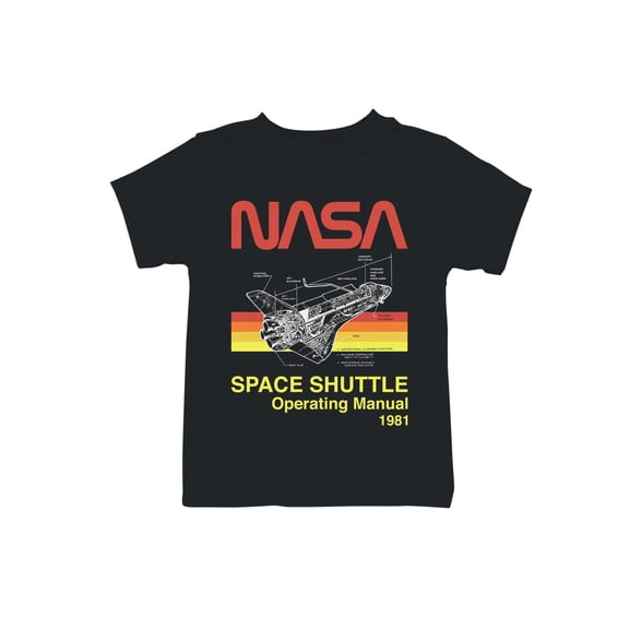 Officially Licensed NASA Space Shuttle Manual 1981 Youth's T-shirt