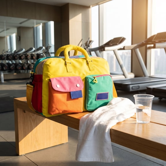 Travel Duffel Bag Weekender Carry on with Trolley Sleeve Lightweight Overnight Gym Duffle for Men Women Portable Sports Tote for Short Trips and Fitness