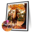 thumbnail image 1 of Cuadros Decorativos Kit de pintura de diamantes 5D Animal Mosaico de diamantes redondos completos JShteea Nuevos Originales, 1 of 9