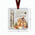 thumbnail image 3 of huayou Christmas Home for the Holidays Gingerbread Gift Card Box Ornament, Hanging Gift Card Holder with Snowman for Xmas Tree Decorations, 3 of 6