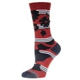 thumbnail image 3 of Stance Inline Men's Socks ~ Berner burgundy, 3 of 4