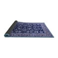 thumbnail image 2 of Ahgly Company Indoor Round Oriental Blue Industrial Area Rugs, 3' Round, 2 of 4