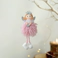thumbnail image 5 of dajkiuy Christmas Plush Doll Ornaments, Decorative Plush Angel Pendants Christmas Hanging Decorations for Home Decoration Holiday Party Decor, 5 of 6
