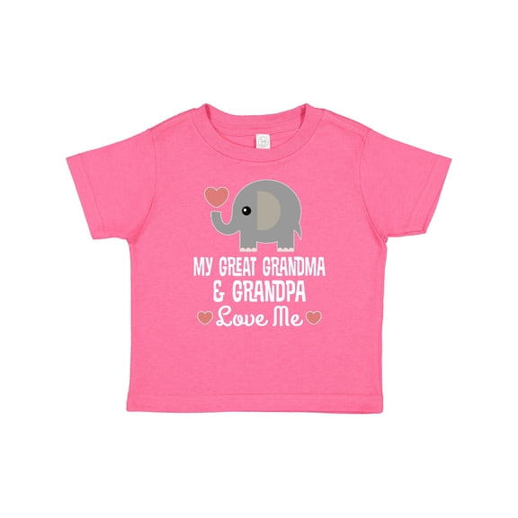Inktastic My Great Grandma and Great Grandpa Love Me Boys or Girls Baby T-Shirt