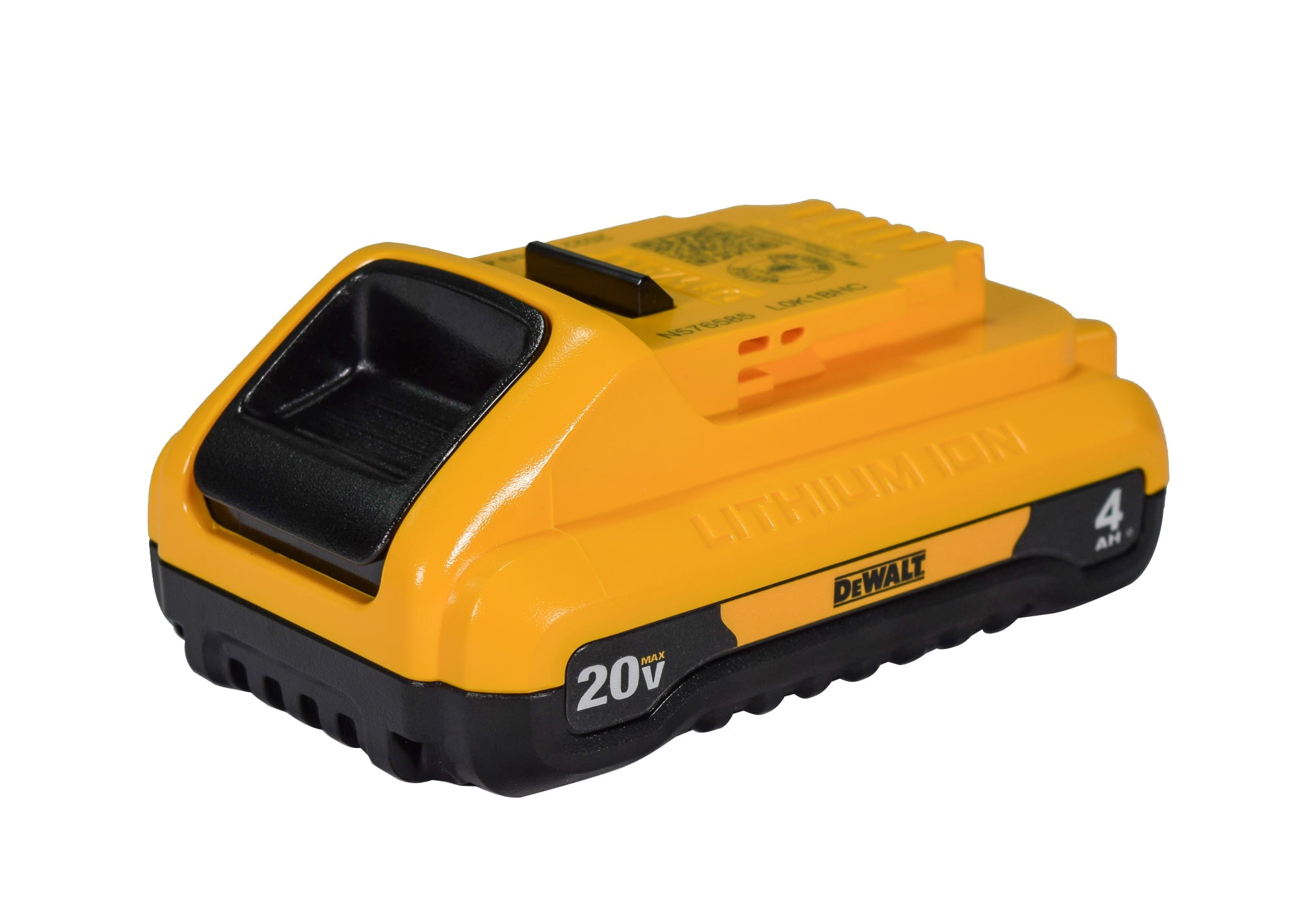 DEWALT 20V MAX 4.0Ah Compact Lithium-Ion Battery Pack (DCB240) – Extended Runtime, Lightweight Design, LED Fuel Gauge