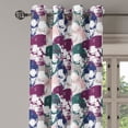 thumbnail image 3 of Ambesonne Grommet Curtain, , 50"x108", Hunter Green Plum Rose, 3 of 5
