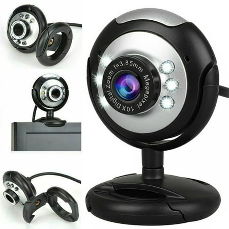 Webcam, Built-in Microphone Web Camera, EEEkit USB Webcam for Computer Laptops and Desktop, External Wired Live Streaming Web Camera for Skype You Tube