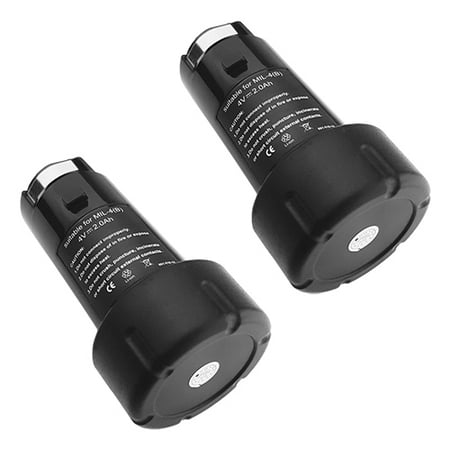 

2X 4V 4volt 3500mAh Drills Battery 48-11-2001 for MILWAUKEE
