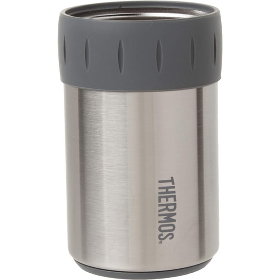 Thermos Stainless Steel Beverage Can Insulator for 12 Ounce Can