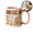 Pink B, variant on Ceramic Coffee Mug for Daily Use & Holiday Gifting – Versatile Hot Beverage Cup with Ergonomic Handle, Suitable for Home & Office, Great for Coffee, Tea & Hot Chocolate