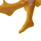 thumbnail image 3 of Calcetines de malla de verano para niñas pequeñas Color sólido Tubo medio Transpirable Lazos huecos Calcetines de princesa Nituyy Calcetines de red de verano sólidos a media pantorrilla para niños pequeños, 3 of 5