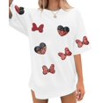 thumbnail image 1 of Camiseta UNIQUEONE Magic Kingdom con lentejuelas Colorido Castle, 1 of 5