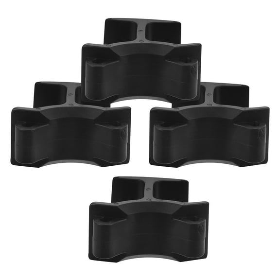 MUSEYA Referee Finger Whistle Whistle Finger Grips Black PVC Portable for Camping