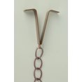 thumbnail image 3 of Glossy Copper Finish Tulip Cups Metal Rain Chain 72 in., 3 of 3