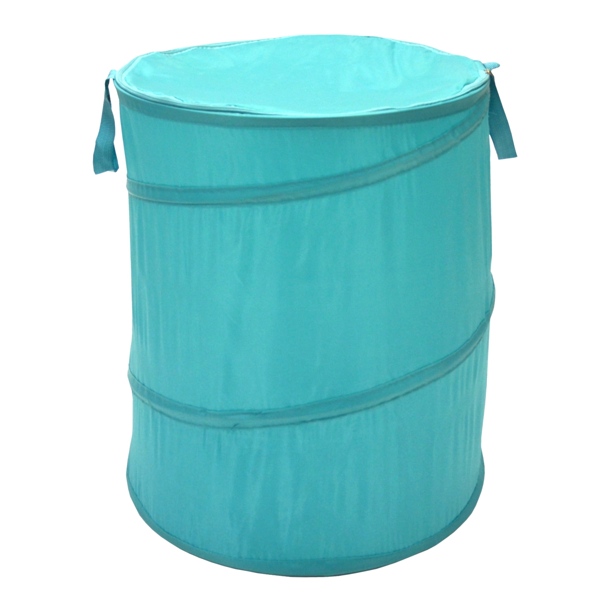 Redmon Popup Hamper Round, 18x22H, Nylon, Teal, All Ages