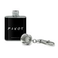 thumbnail image 2 of Friends PIVOT Stainless Steel 1oz Mini Flask Key Chain, 2 of 4