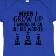 thumbnail image 4 of Inktastic Future Oil Rig Worker Boys or Girls Baby Bodysuit, 4 of 5