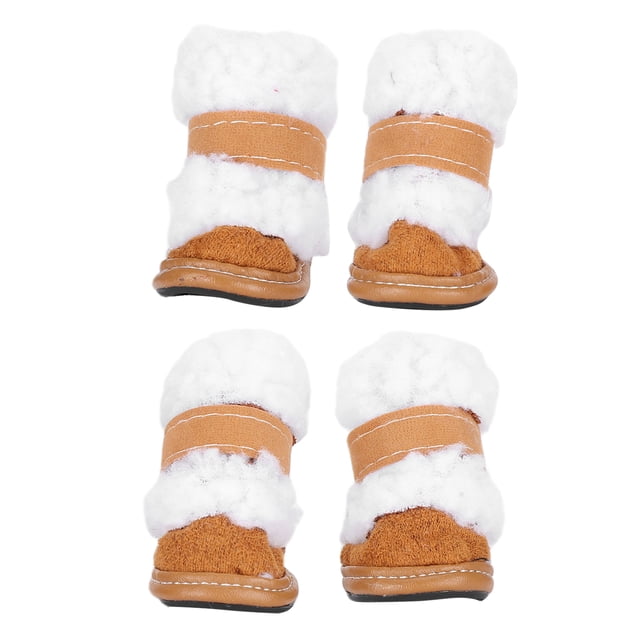 Protector antideslizante para patas, zapatos de invierno para mascotas, zapatos cálidos para mascotas, botas para perros, las mejores de su clase