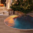 thumbnail image 5 of Sikiie Lighthouse At Sunset Coast Christmas Tree Skirt, Christmas Tree Decorations, Christmas Decor, Tree Mat Decoration(30-48IN)-30", 5 of 6