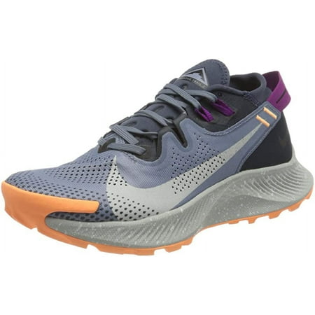 Nike Women's Pegasus Trail 2 Running Shoe, CK4309-401 Thunder Blue/Photon Dust/Ashen Slate, 7.5 US