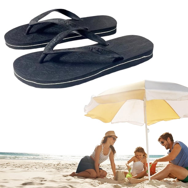 Diapositivas Zapatos Ducha Sandalias Planas Antideslizantes Goma para Mujeres Y Hombres